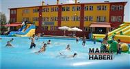 Afşin'deki Okul Bahçelerine, Havuz Yapıldı